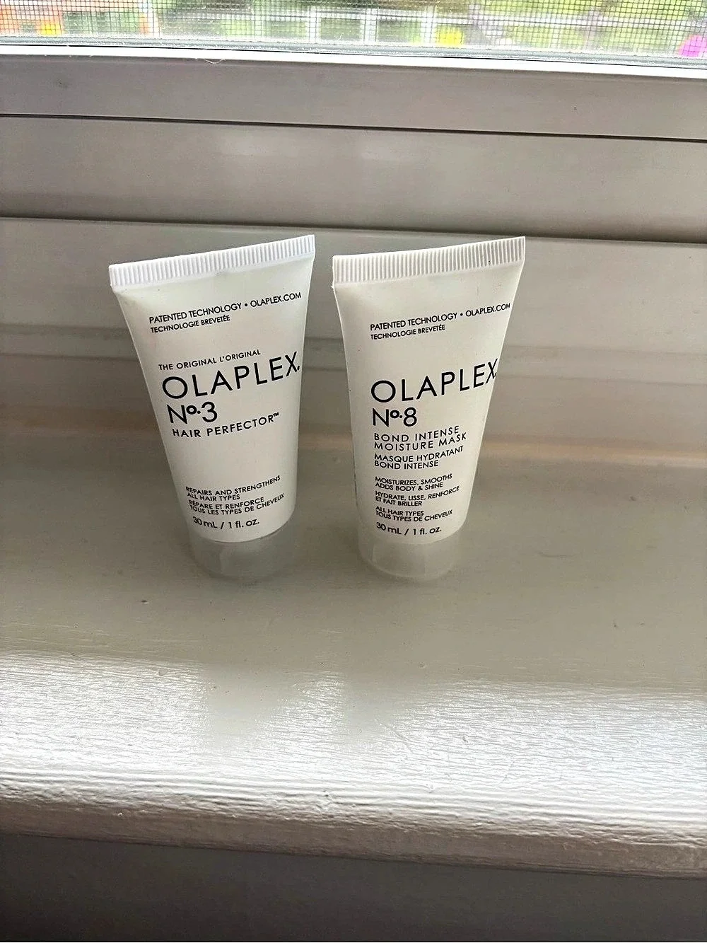 Olaplex No.3 Hair Perfector and No.8 Bond Intense Moisture Mask NWT